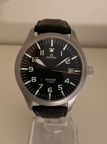 Poljot aviator handaufzug - poljot,