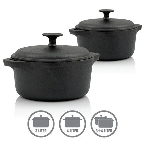 Gusseisen cocotte bräter - cocotte, mit