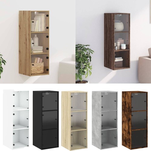 Wandschrank mit glastüren - wandschrank,