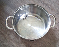 3 Stück Thomas Rosenthal mit Deckel Vintage Silber Fissler Schulte Ufer Töpfe