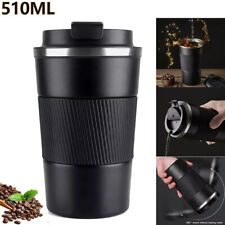 510ml Edelstahl Kaffee Thermobecher To Go Auslaufsicher Kaffeebecher Trinkbecher