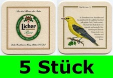 5 Stück Bierdeckel Licher