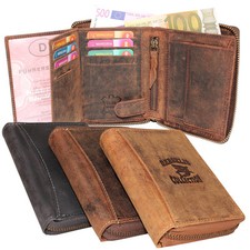 Leder Biker Börse mit