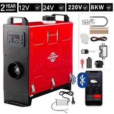 8KW 12V 24V 220V Diesel Heizung Standheizung Luftheizung Air Heater PKW LKW RV