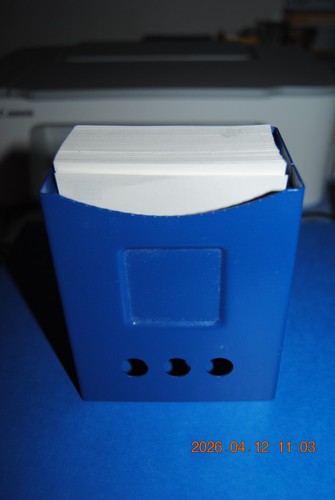 Zettelbox kasten stahl - zettelbox,