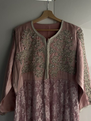 Marokkanischer kaftan rosa - marokkanischer,