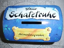 Diddl Spardose / Schatztruhe ,,Alimentenspende `` wie Neu