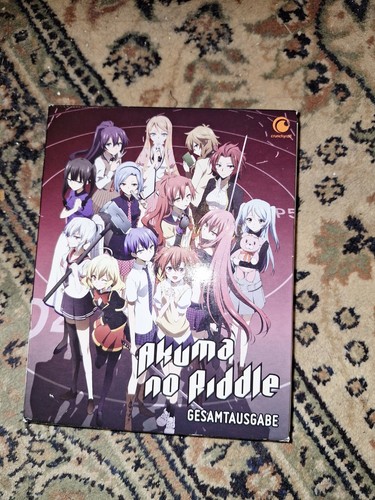 Dvd anime akuma riddle - anime,