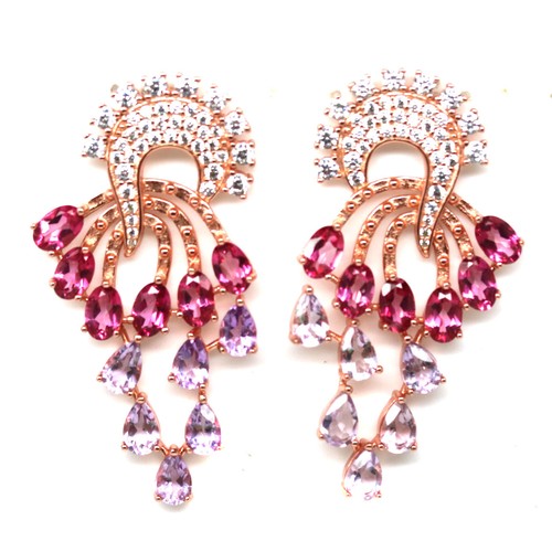 Pink mystic topas - topas, amethyst