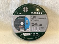 Metabo SP 125x1,0x22 23 Inox TF 41 Trennscheiben-Satz - 10 x (616359000) (C19.4)