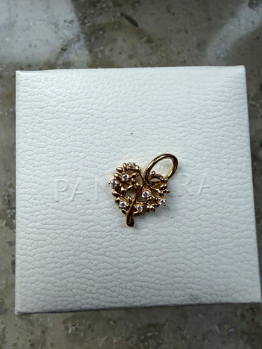 Pandora gold 585 charm - pandora,