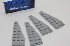 Lego (c) 4x Platte - Eckplatte