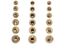Messingkugel Gewindekugel M8x1 Ø 14-25 mm Sackgewinde  Messing natur Metallkugel