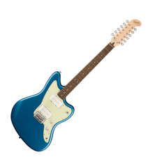 Squier Paranormal Jazzmaster XII 12-saitige E-Gitarre, Lake Placid Blue