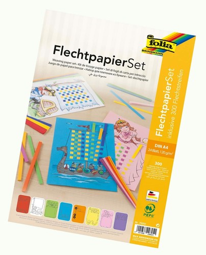 Folia flechtpapier set din - folia, set,