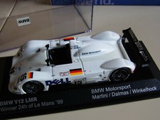 Minichamps 1/43 BMW V12 LMR 99 #15 Winner Team BMW Winkelhock Dalmas/Martini ovp