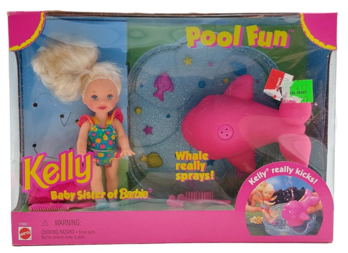 1996 pool fun kelly barbie - kelly,