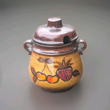 großer Keramik - Rumtopf