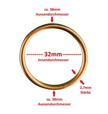 Krümmerdichtung 32 x 38 mm