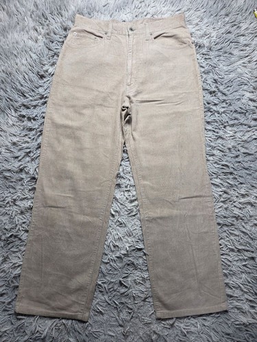 Vintage hose rippsamt - vintage, beige