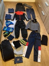 Kleidungspaket Jungen Gr. 134/146 Schneehose, Jogginganzug, Jogginghosen, Mütze