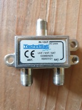 UHF VHF SAT Combiner TV Einspeisweiche Abzweiger Einschleuseweiche TechniSat