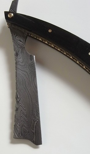 Damastmesser rasiermesser - ",