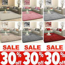 SHAGGY TEPPICH 5 cm HOHER STAPEL KLEIN EXTRA GROSS DICK WEICH WOHNZIMMER BODEN SCHLAFZIMMER