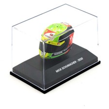MINIATUR HELM HELMET MICK SCHUMACHER F2 CHAMPION 2020 MINICHAMPS 1:8 OVP