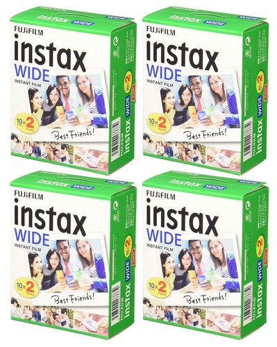 Fuji instax wide film - fuji, 4x20=