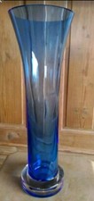 Stilvolle blaue vase - blaue,