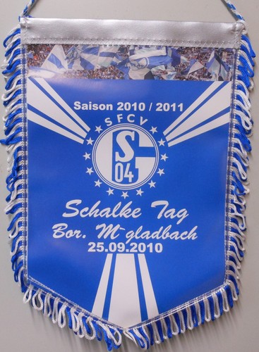 Schalke wimpel banner xxl - banner,