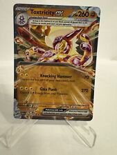 Toxtricity ex 100/182 Paradox Rift Tera Pokémon Pokemon Card English Near Mint