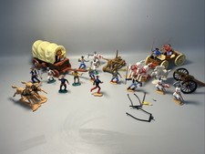 Timpo Toys | Konvolut | Cowboys, Ritter, Pferde | Vintage Spielzeug | #E7