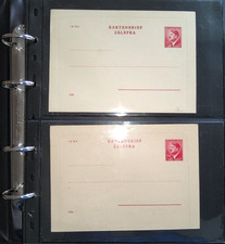 Böhmen und Mähren- Album mit Ganzsachen ,Antwortkarten,Briefen, Sonderstempel