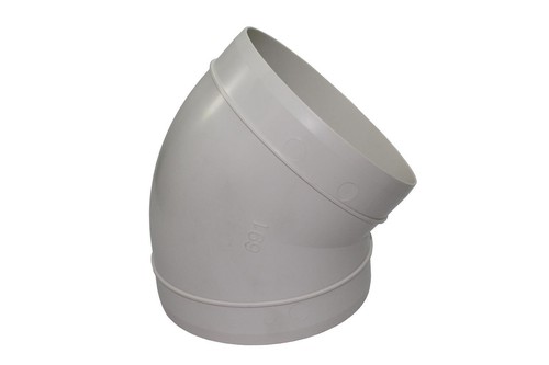 Bogen pvc 125mm winkel - bogen,
