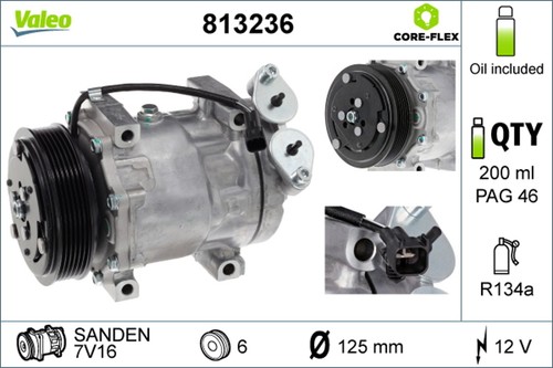 Kompressor klimaanlage valeo - kompressor,