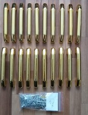 Möbelgriffe 20stk Kunststoff Gold Gebraucht!!