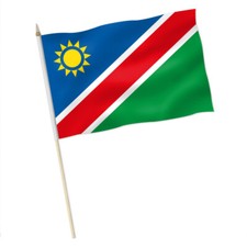 Namibia Flagge, Stockfahne