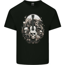 Gitarre Totenkopf Heavy Metal