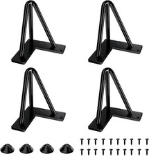 SANKEYTEW Haarnadel Tischbeine 4er Set 20 cm mit Schrauben & Füße für Couchtisch
