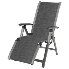 MWH Relaxsessel Elo Relaxliege Alu Gestell Gartenliege Sonnenliege Gartenstuhl