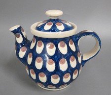 Kleine  0,4 l Tee- oder Kaffeekanne Bunzlauer Keramik Bunzlau