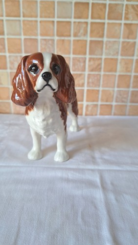 Beswick hund cavalier - hund,