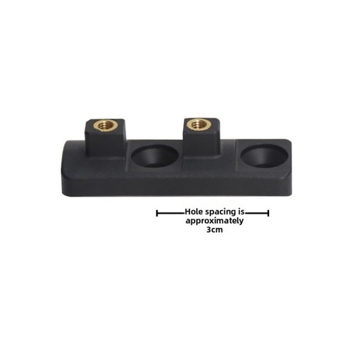 Aluminium fronttasche adapter - aluminium,