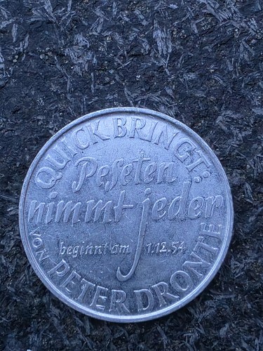 Historischer werbe token 1954 - historischer, werbe-token