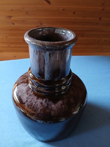 Vase keramik braun - keramik,