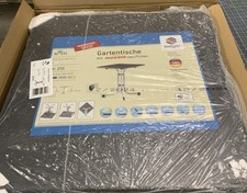 Gartentisch Sieger 231/A 70 x 70 cm graphit Gestell aus Stahl  (R5-A4-oben