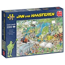 Jumbo 20047 Jan van Haasteren - Das Filmset 2000 Teile Puzzle, Comic Puzzle