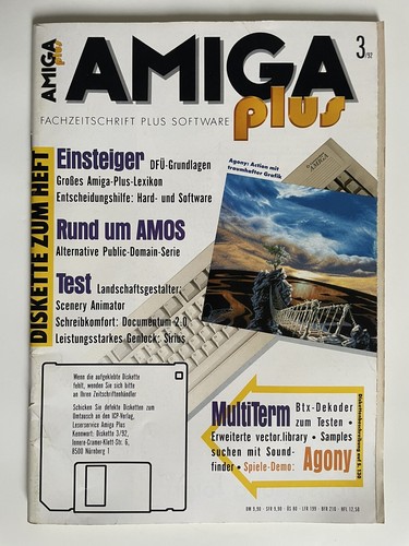 Amiga plus zeitschrift 92 - amiga,
